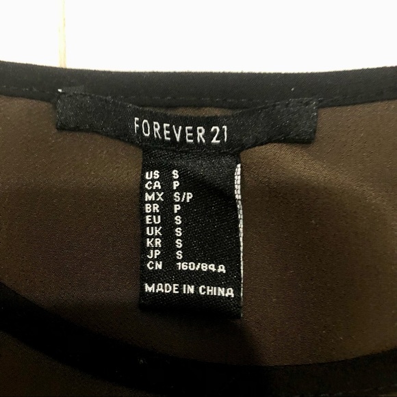 FOREVER 21 BLOUSE - Picture 3 of 3